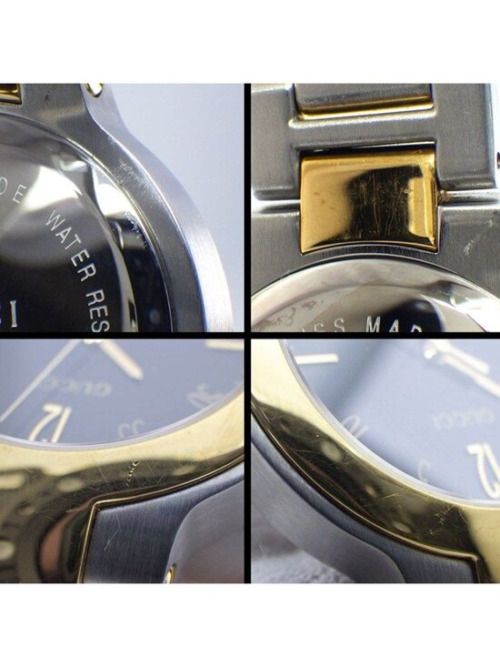 Gucci Watch Black Dial Date SS Quartz Analog main image 9